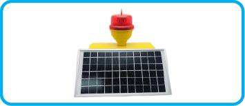 003-AZOOD Obstruction Light - Solar Powered Low-intensity Single Aviation